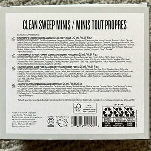 Beautycounter clean sweep minis